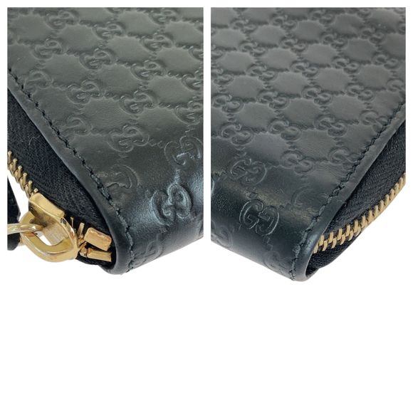 Gucci Gucci Leather Microguccissima Long Wallet Leather Long Wallet 449391 - Picture 3 of 10
